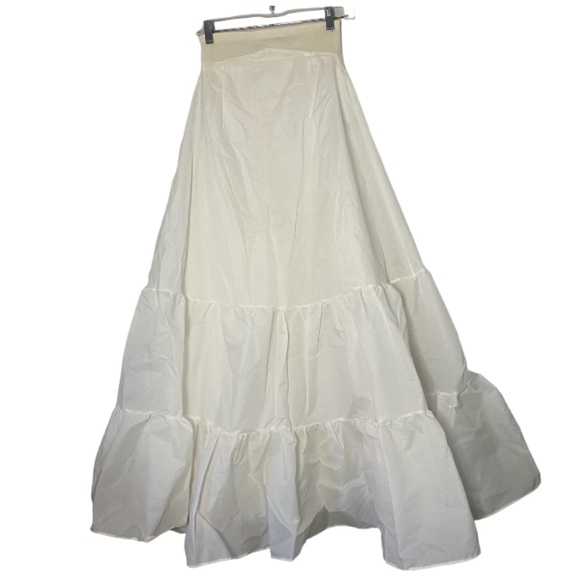 Sydney Bush Dresses & Skirts - Vintage Sydney Bush Petticoat Crinoline Womens S/M Ivory High Waist Stiff A-line